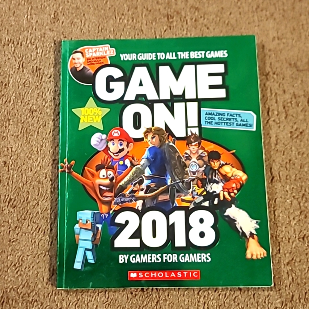 Game On! 2018 gamers book